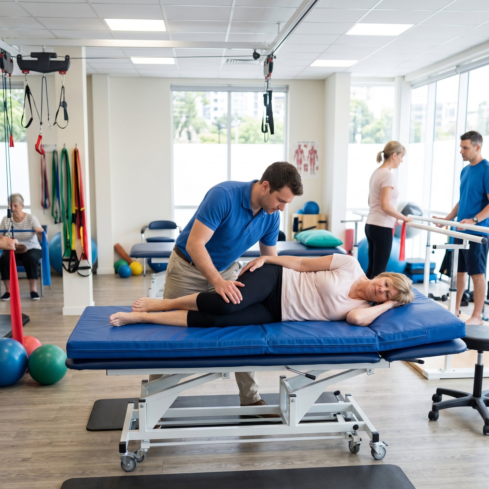 Trainings- und Reha-Einrichtung mit Zweite Haut Polsterungen